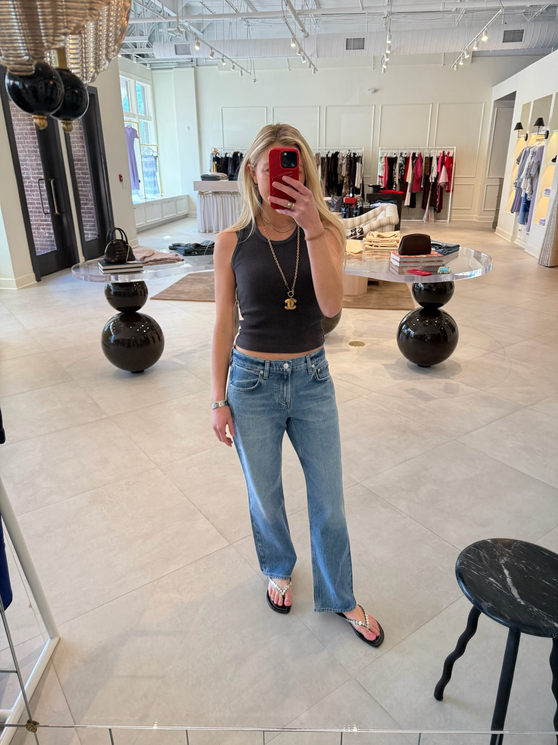 Faye Vintage Straight Leg Jean