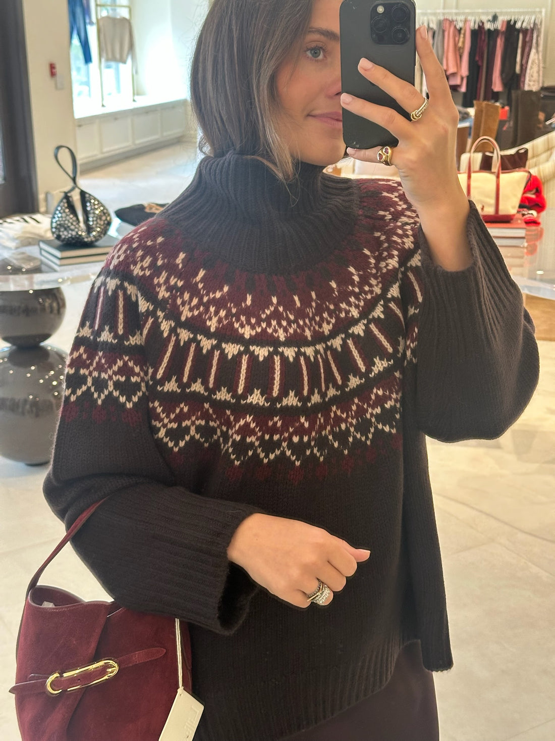 Scottie Fairisle Mockneck