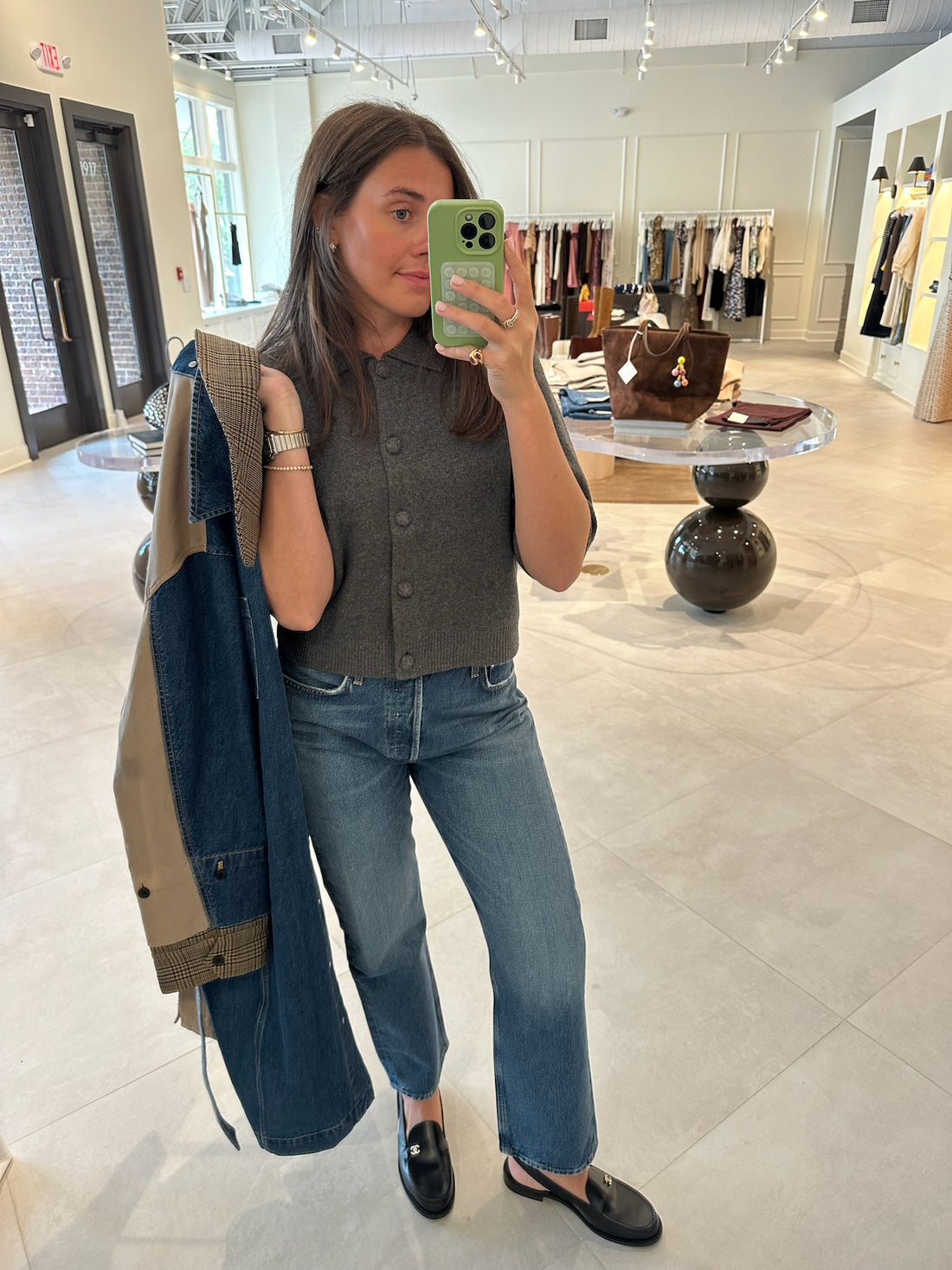 Como Short Cardigan