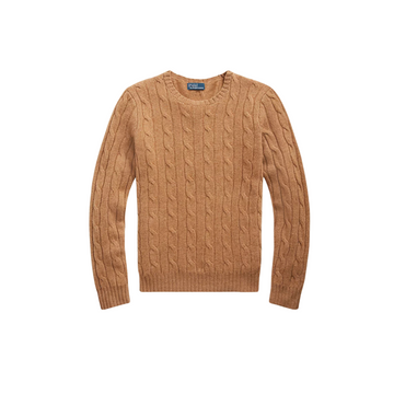 Cableknit Cashmere Pullover