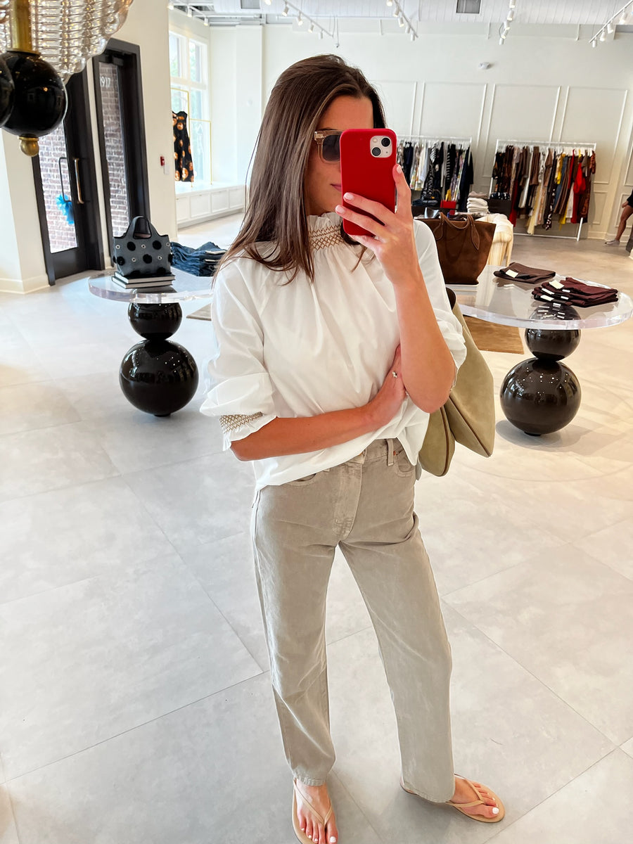 Phoebe Smocking Top
