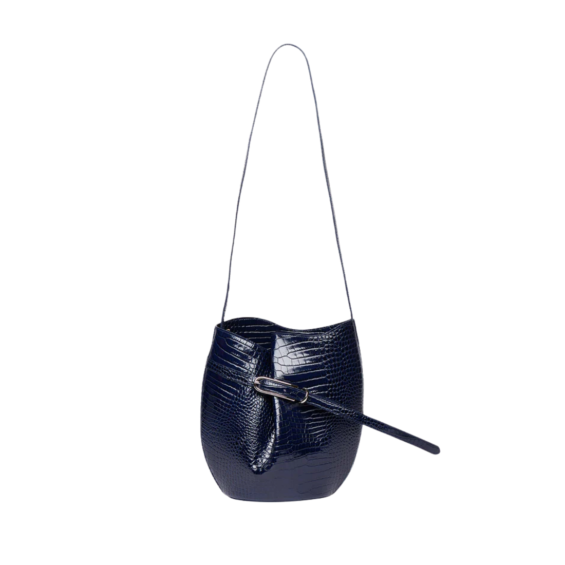 Belted Bucket Bag