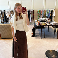 Suede Hudson Skirt