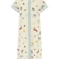 Sandy Embroidered Shirtdress