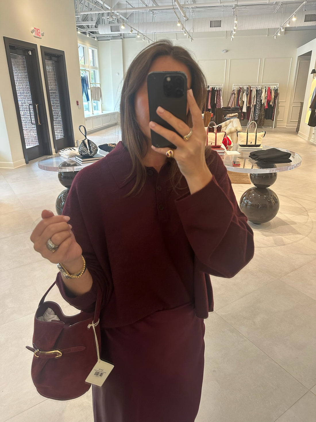 Elsie B Polo Sweater