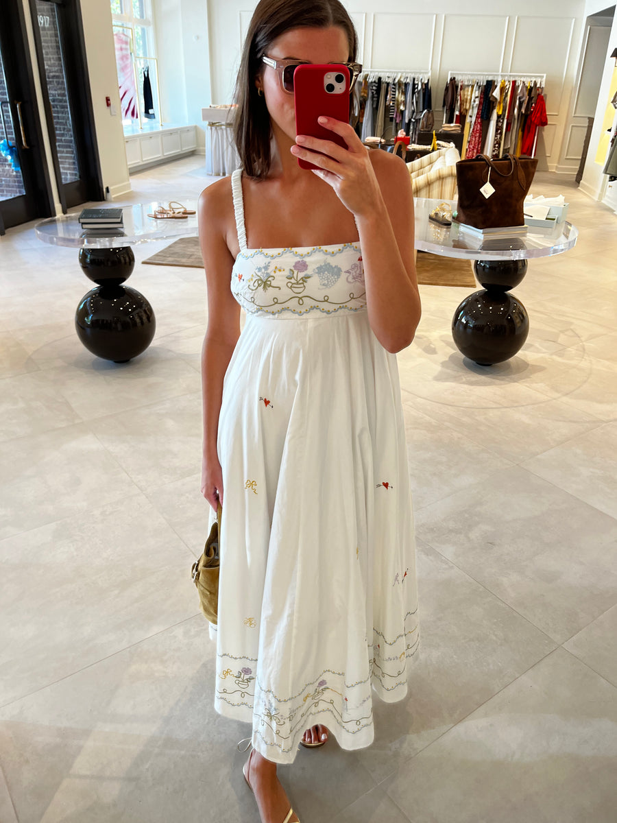 Giulia Embroidered Sundress