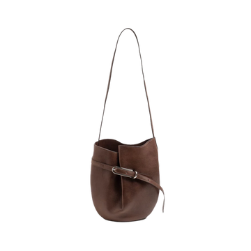 Belted Bucket Bag