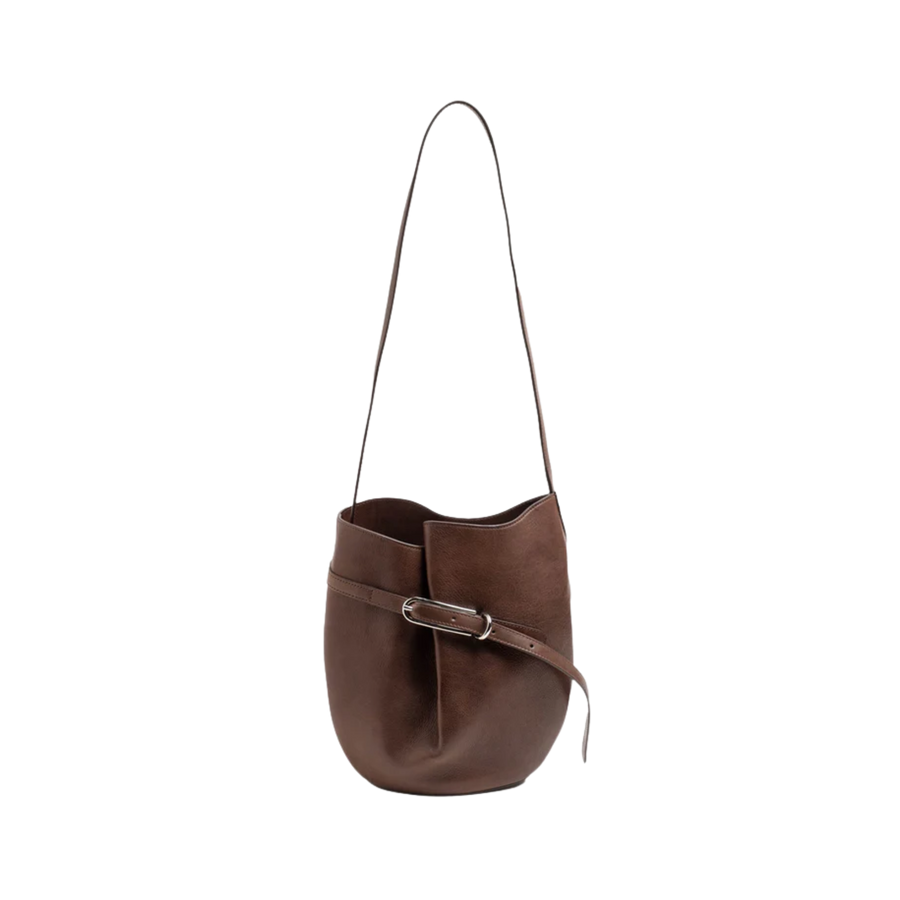 Belted Bucket Bag