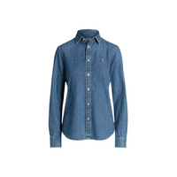 Denim Button Front Shirt