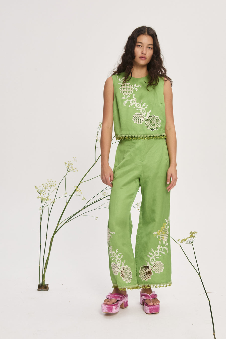 Luisa Embroidered Top