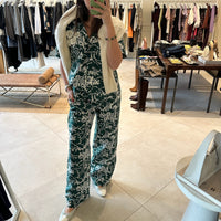 Garden Toile Silk Pant