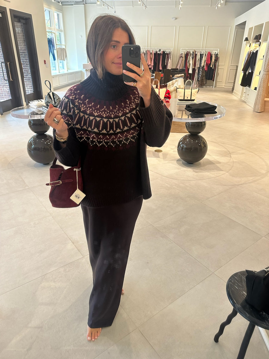 Scottie Fairisle Mockneck