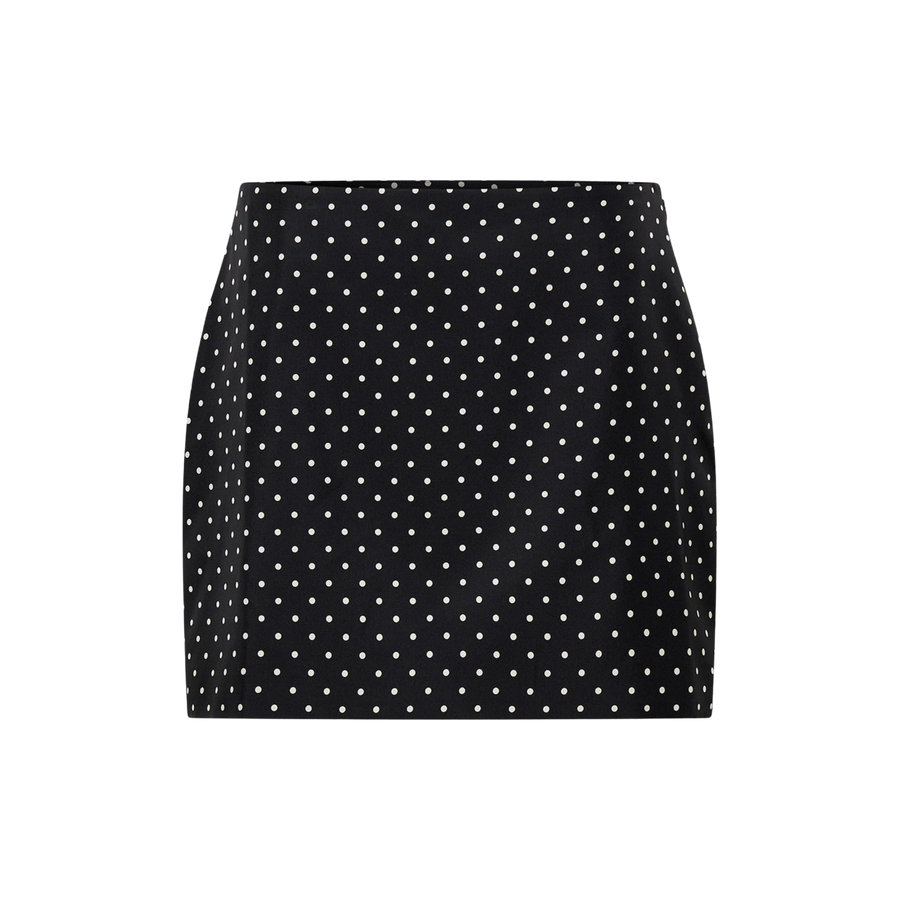 Spot Mini Skirt