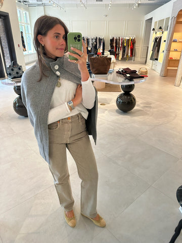 Roxalena Knit Cape