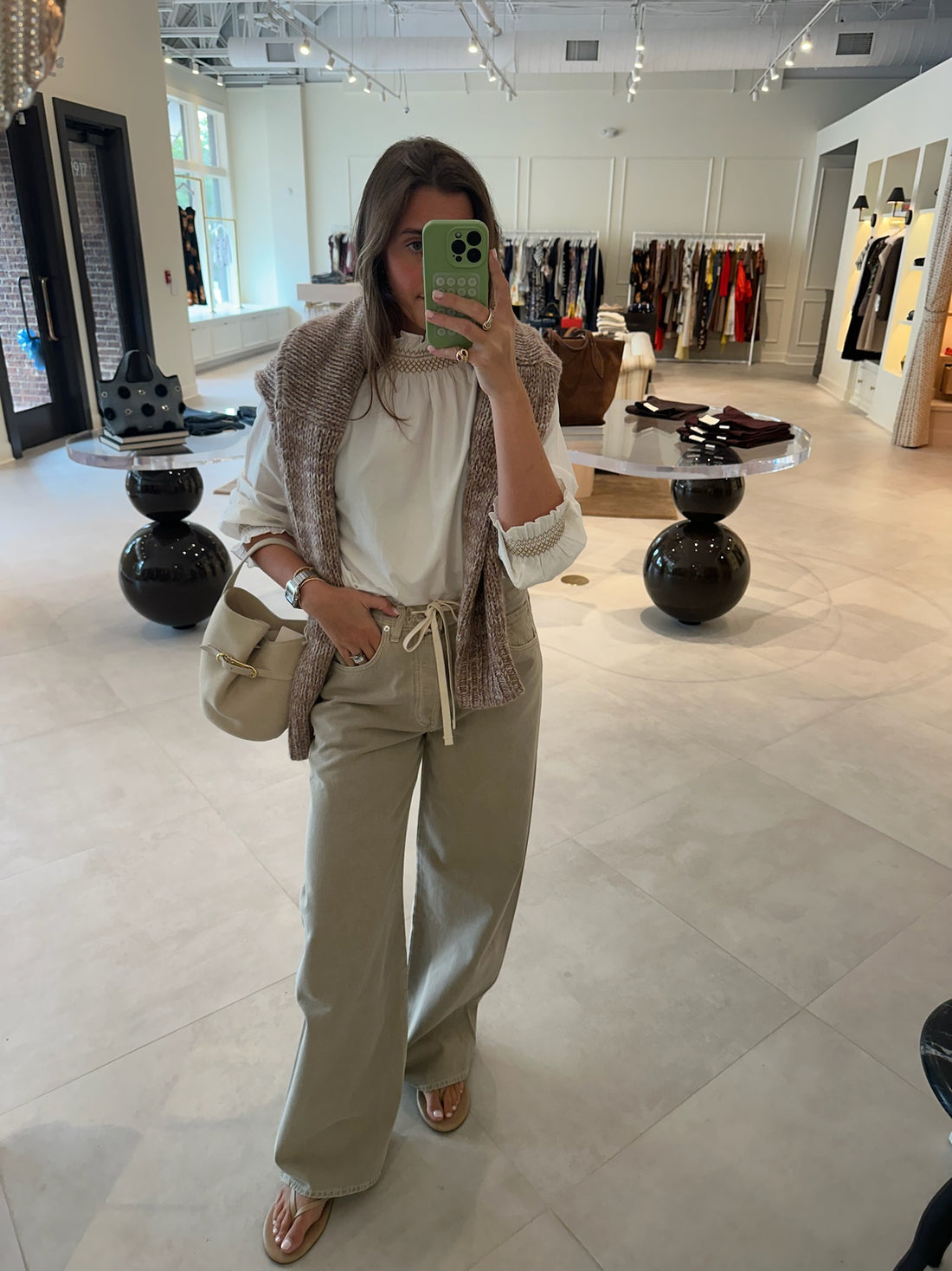 Phoebe Smocking Top