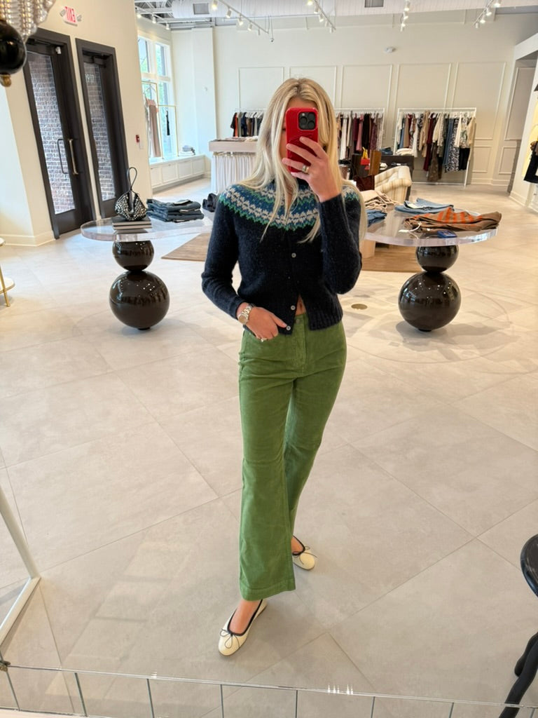 Kendall Flare 5-Pocket Cord Jean