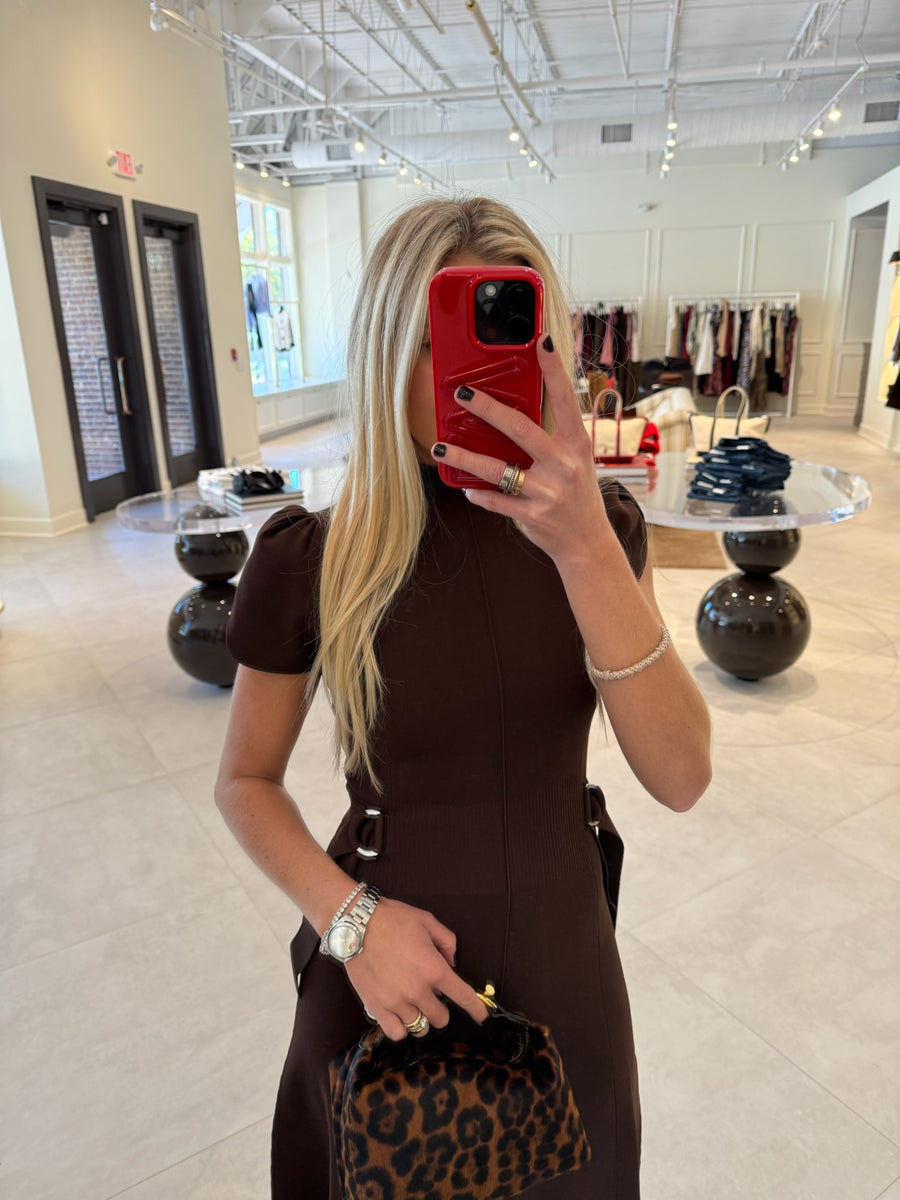 Compact Rib Tulip Dress