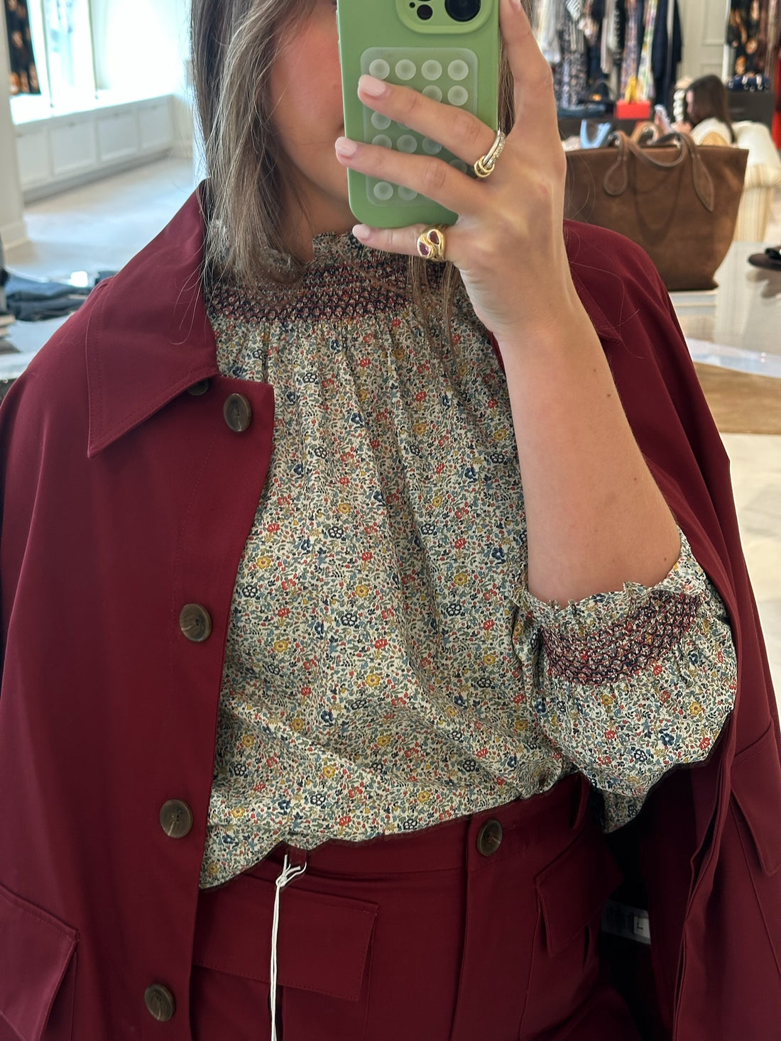 Phoebe Smocking Top