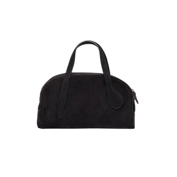 Bowling Suede Mini Bag