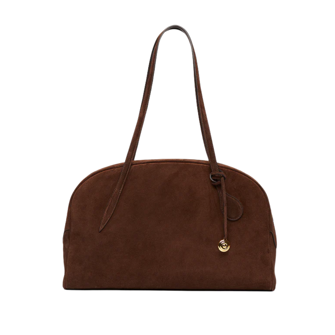 Suede Bowling Bag