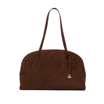 Suede Bowling Bag