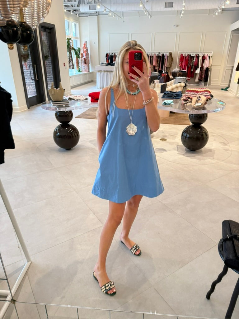 Avila Flared Mini Dress