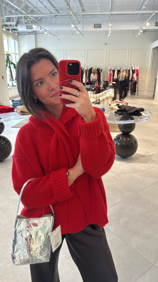 Silvia Cashmere Triangle Scarf