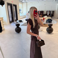 Compact Rib Tulip Dress