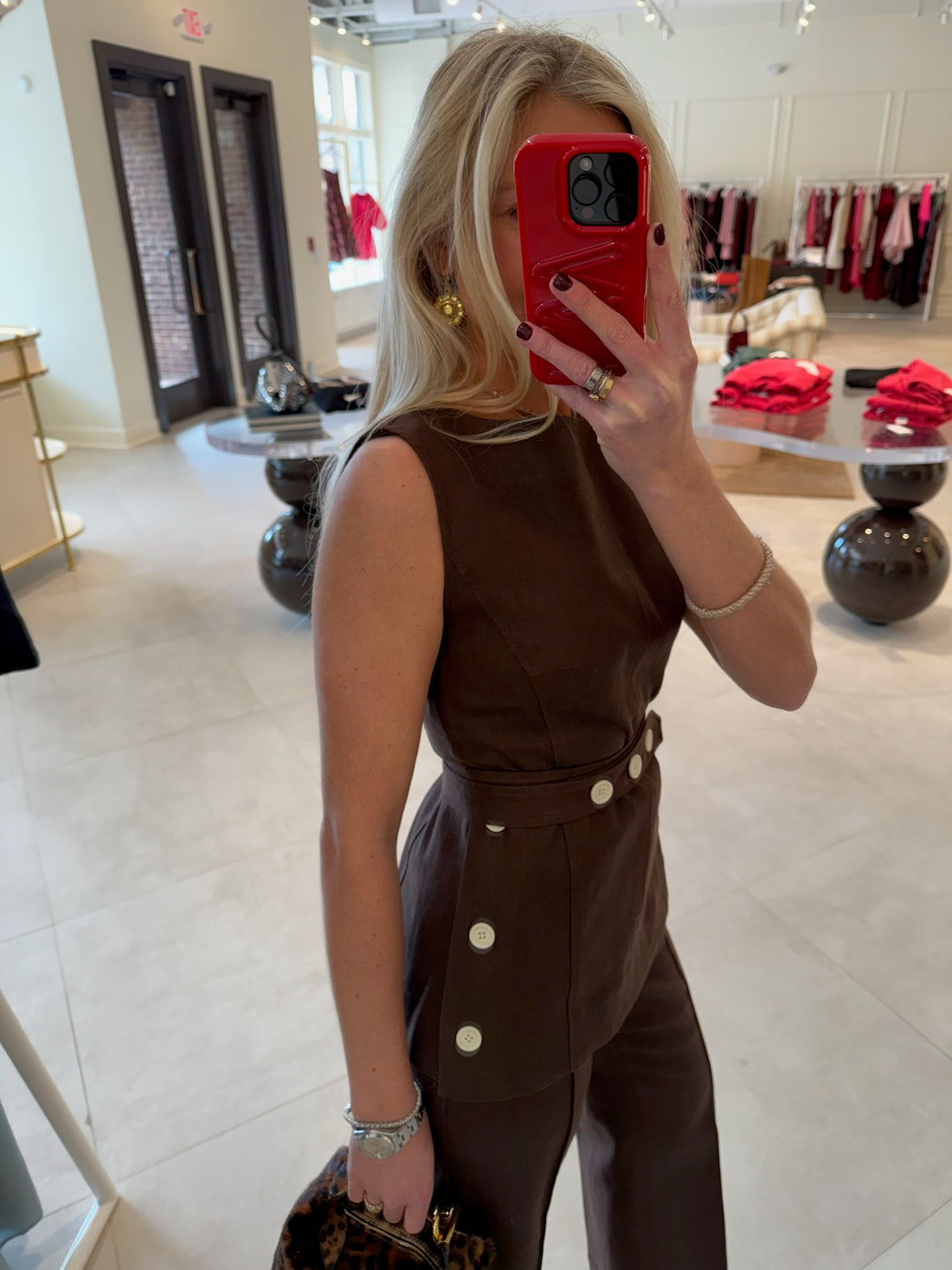 Button Detail Shell Top