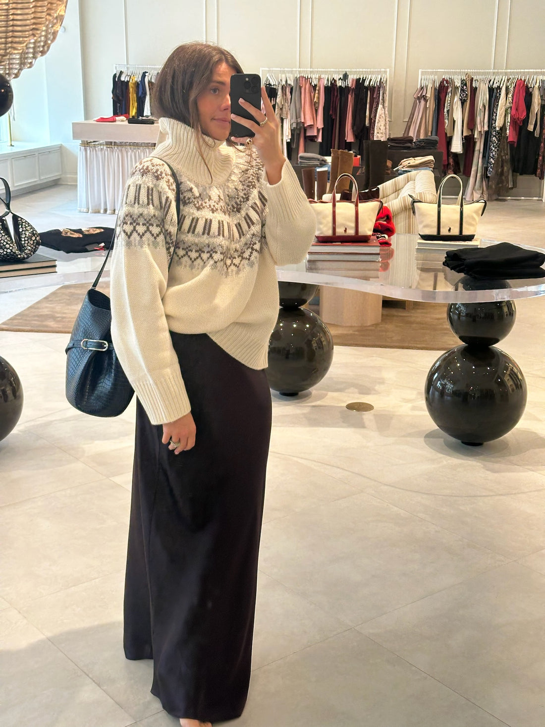 Scottie Fair Isle Mockneck