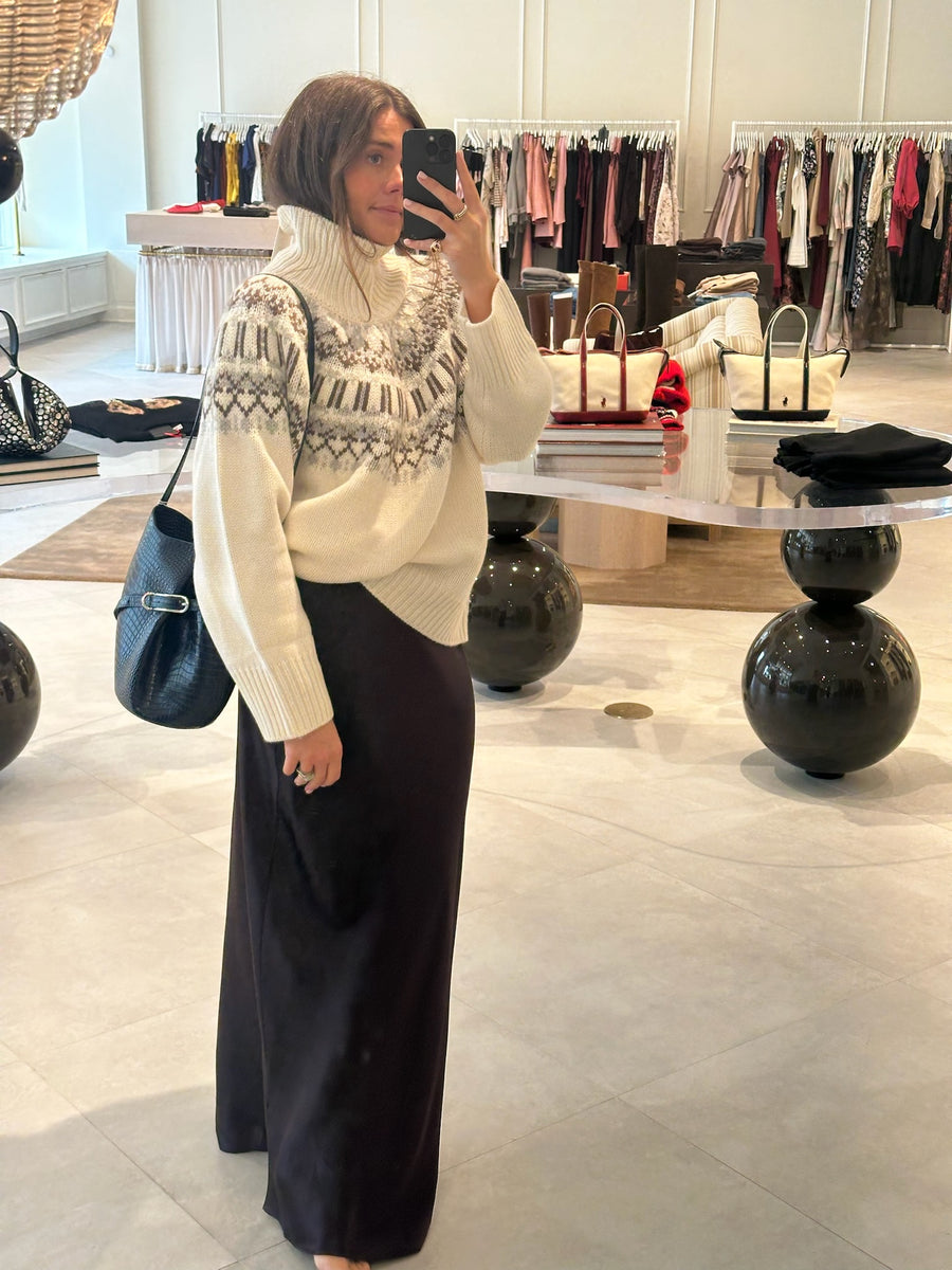 Scottie Fair Isle Mockneck