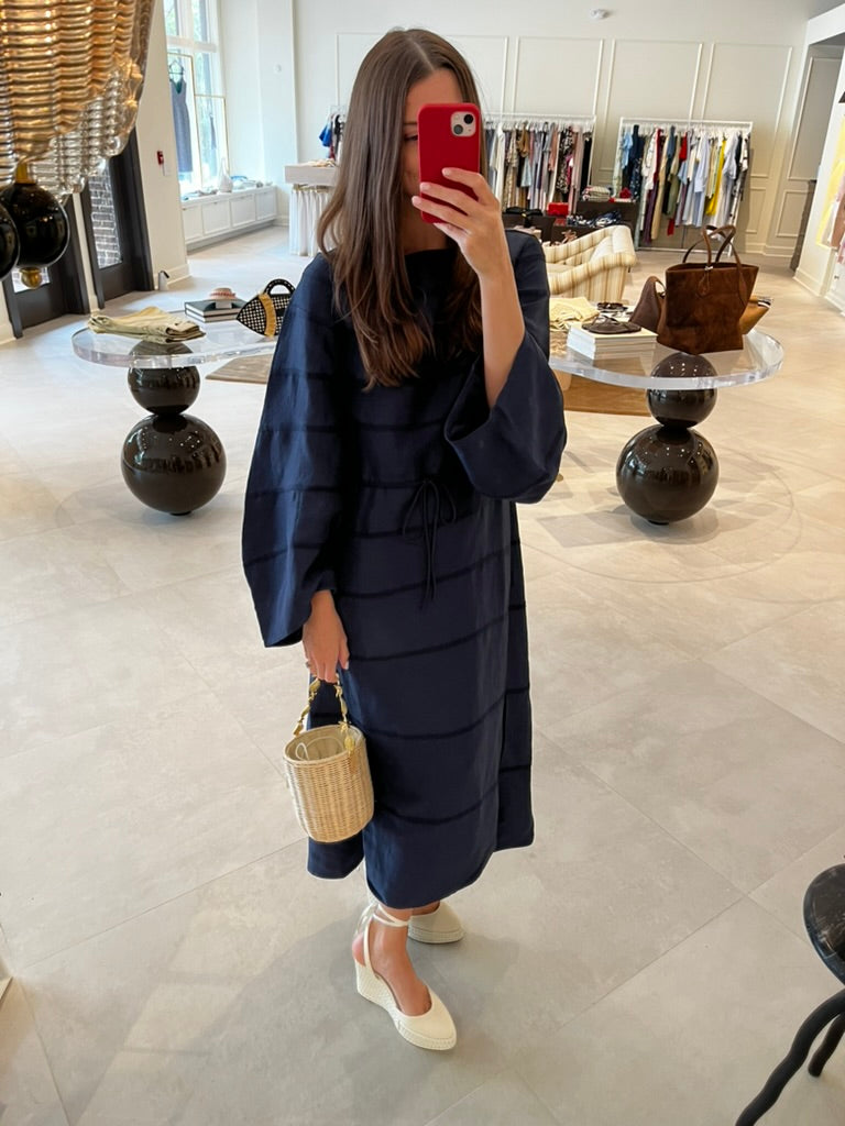 Ribbon Caftan Dress