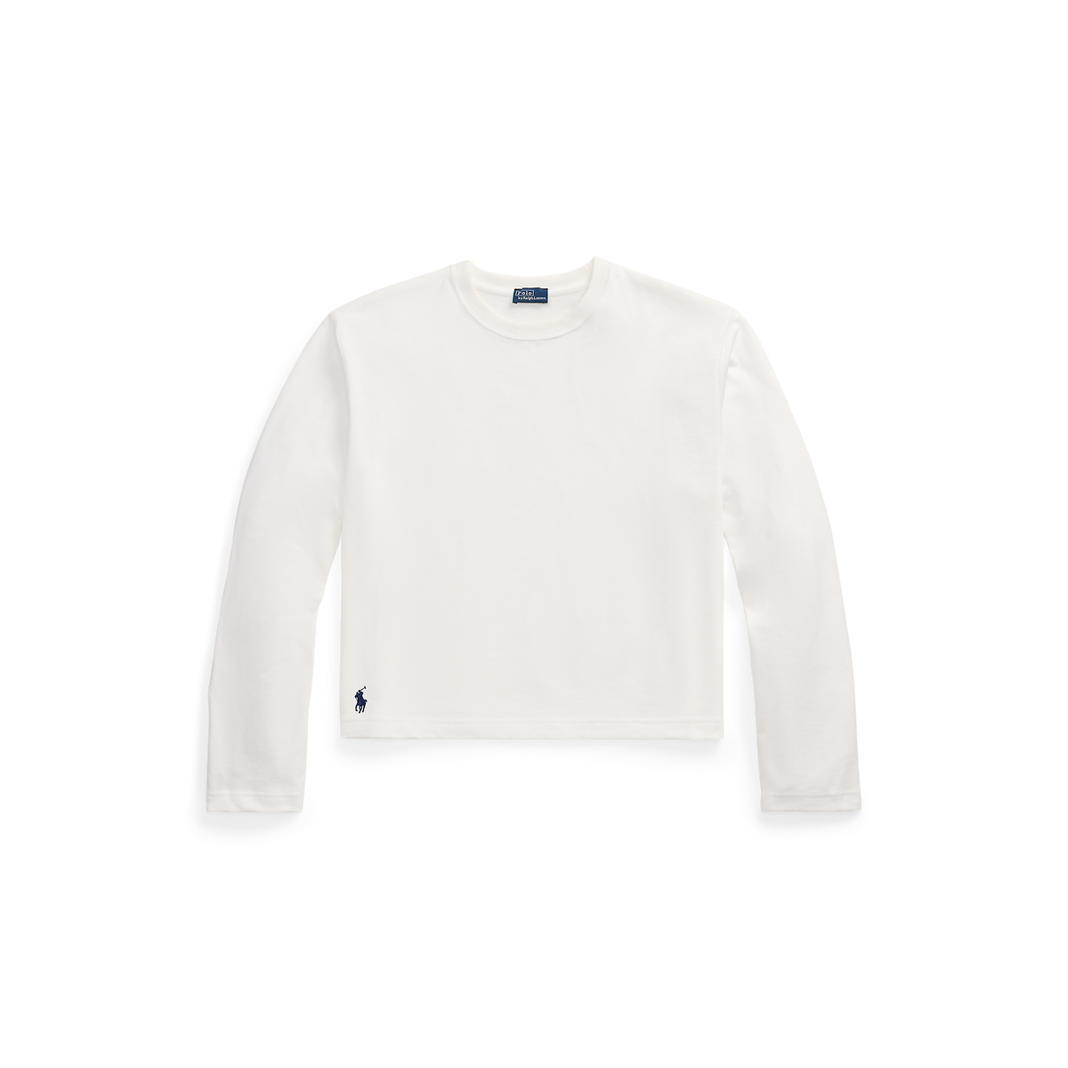 Cropped Long Sleeve Tee