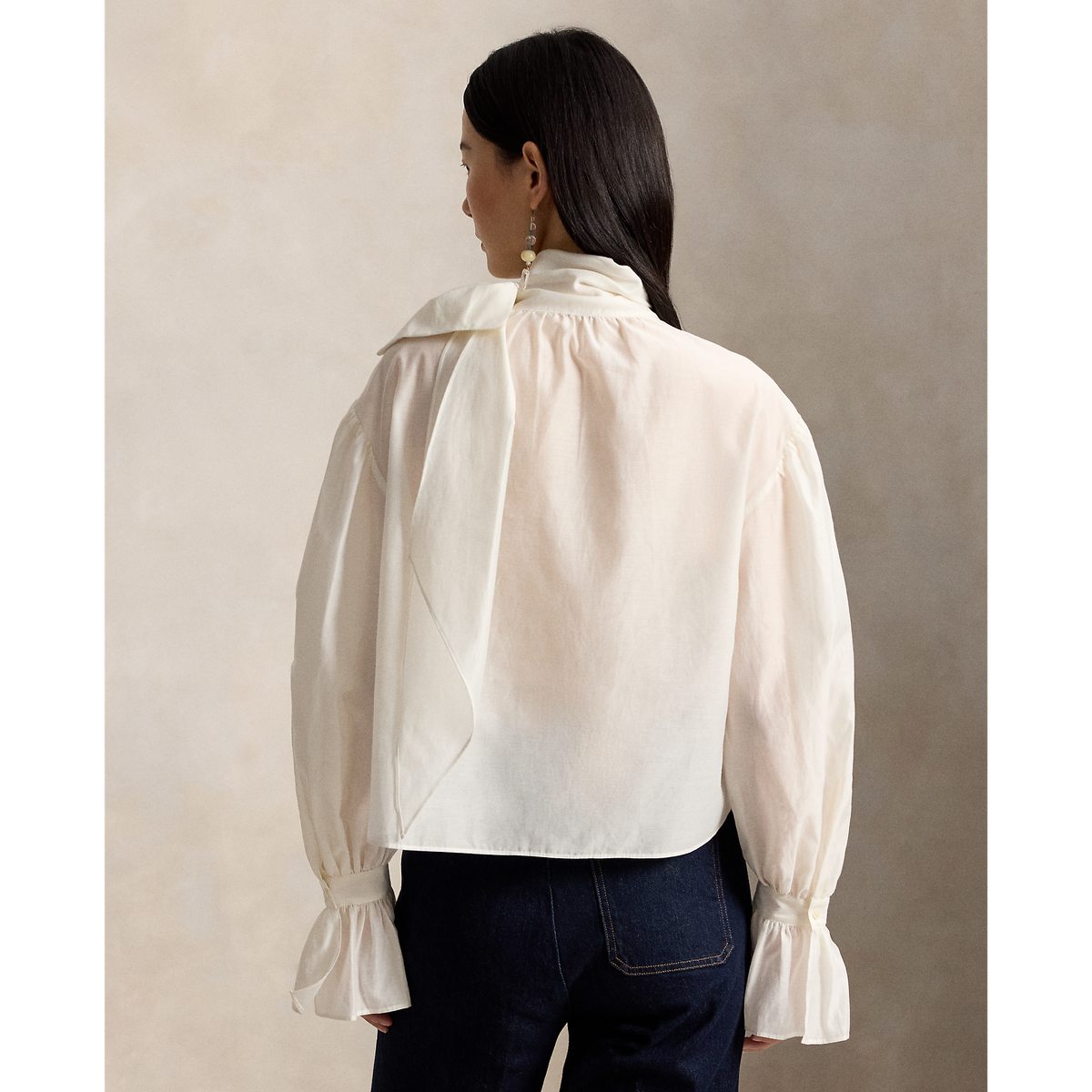 Tie Neck Shirt