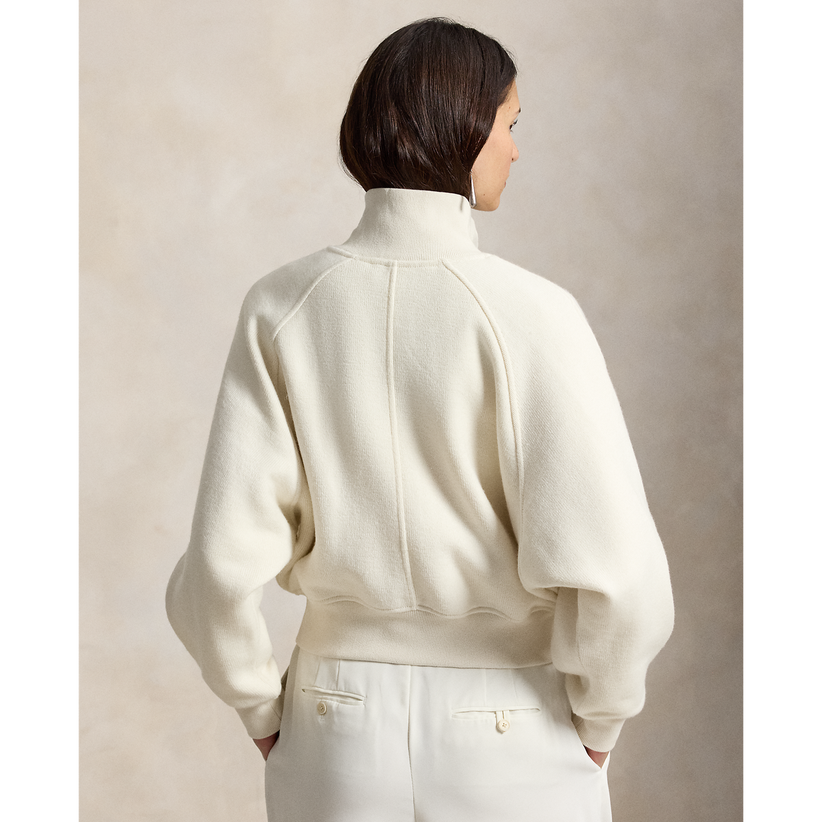 Cropped Knit Jacket