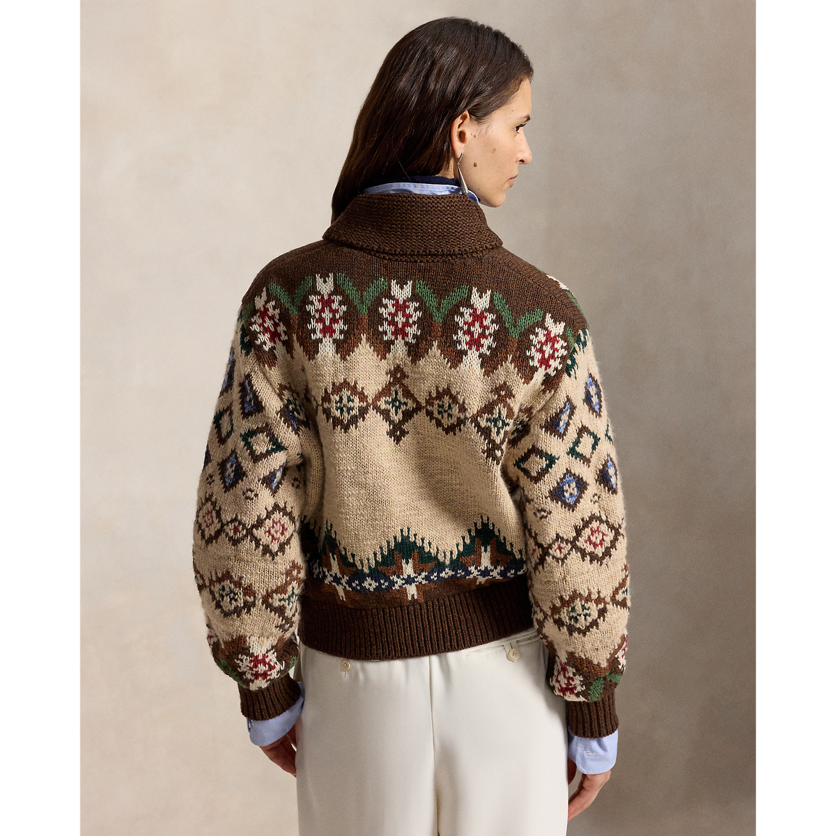Patterned Cardigan