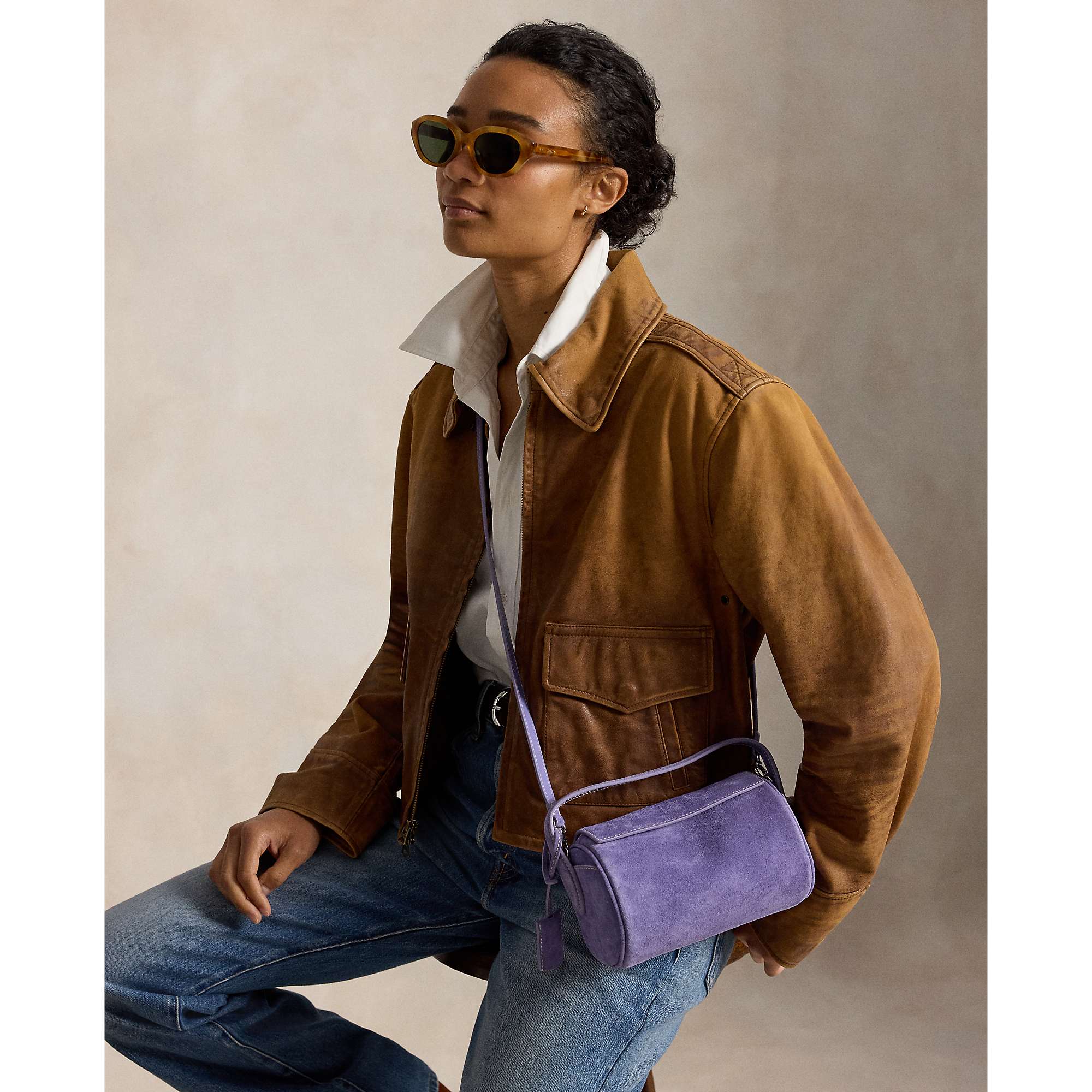 Suede Play Small Duffle