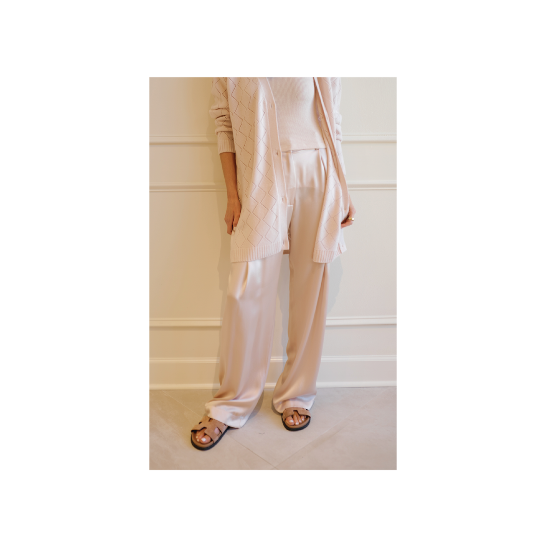 Emerson Pleated Silk Pant