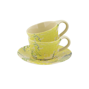 Cup and Saucer Pair