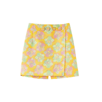 Jean Flower Skirt