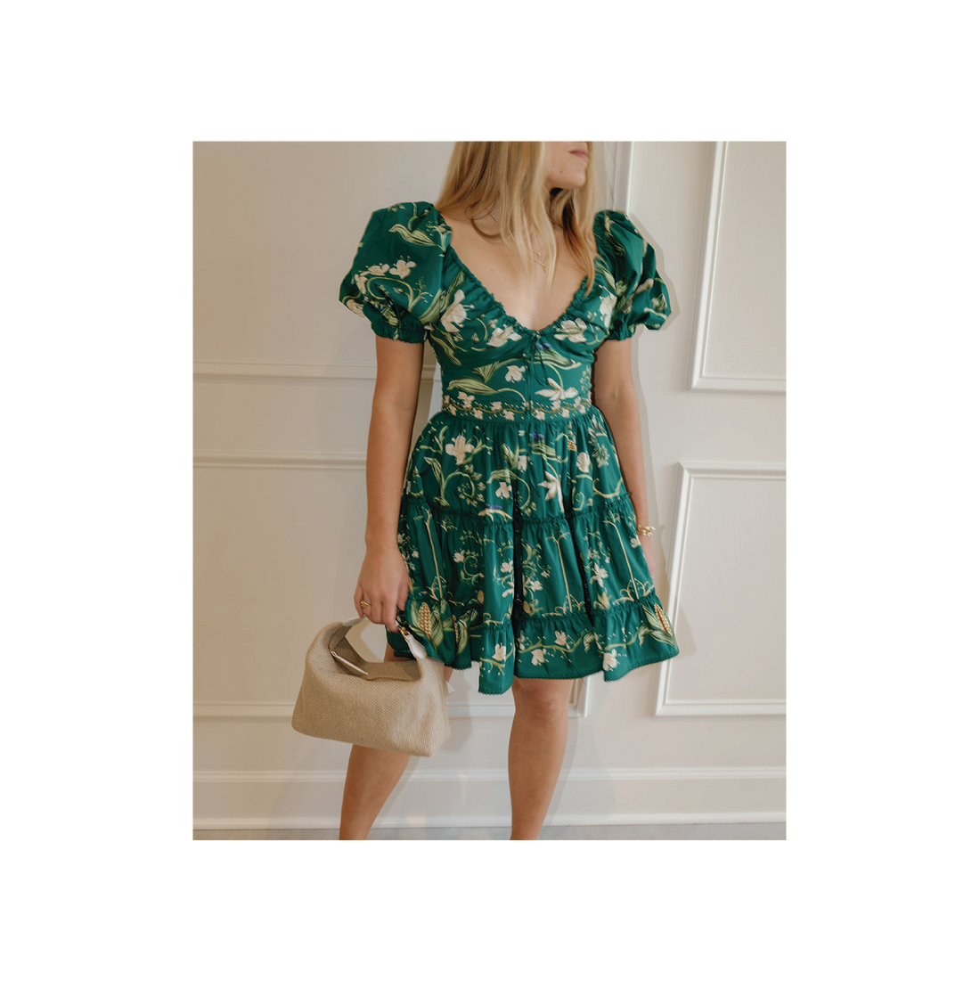 Manzanilla Esmeralda Mini Dress