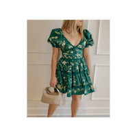 Manzanilla Esmeralda Mini Dress