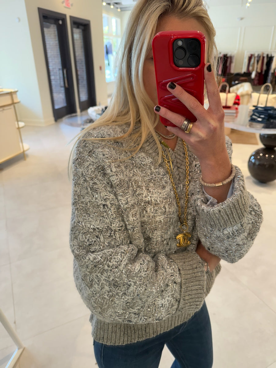 Pull V-Neck Tweety Sweater