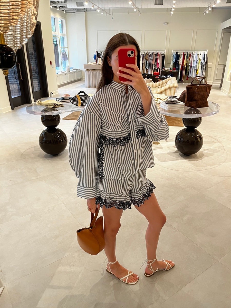 Momoyo Embroidered Top