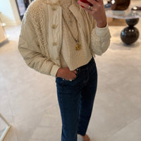 Cropped Sherpa Jacket