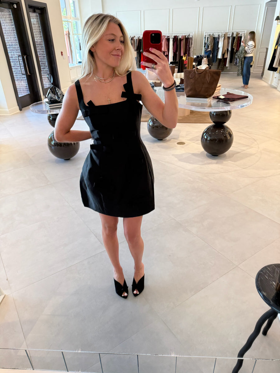 Bow Detail Mini Dress