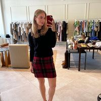 Plaid Mini Skirt