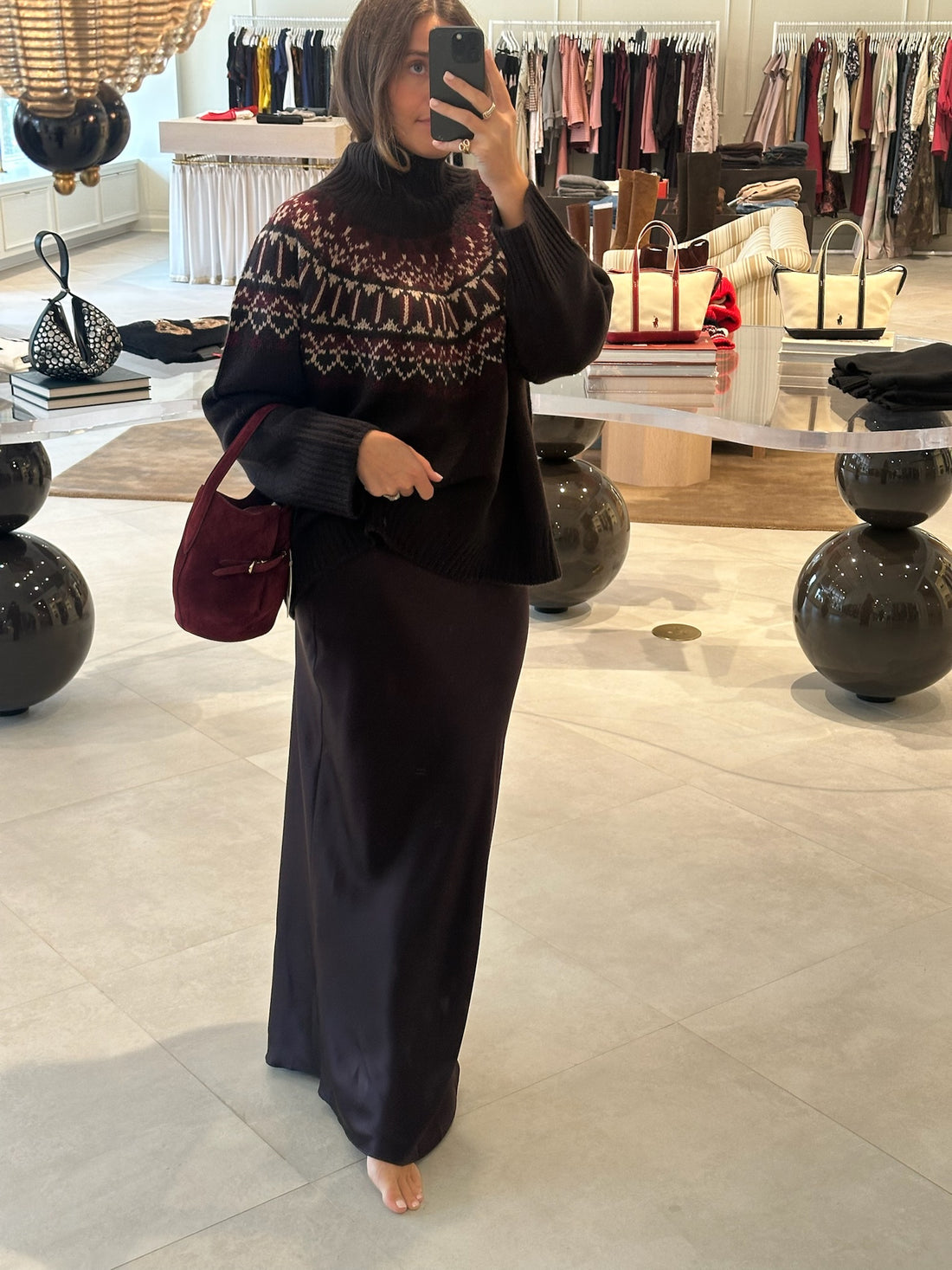 Grace Scallop Trim Skirt