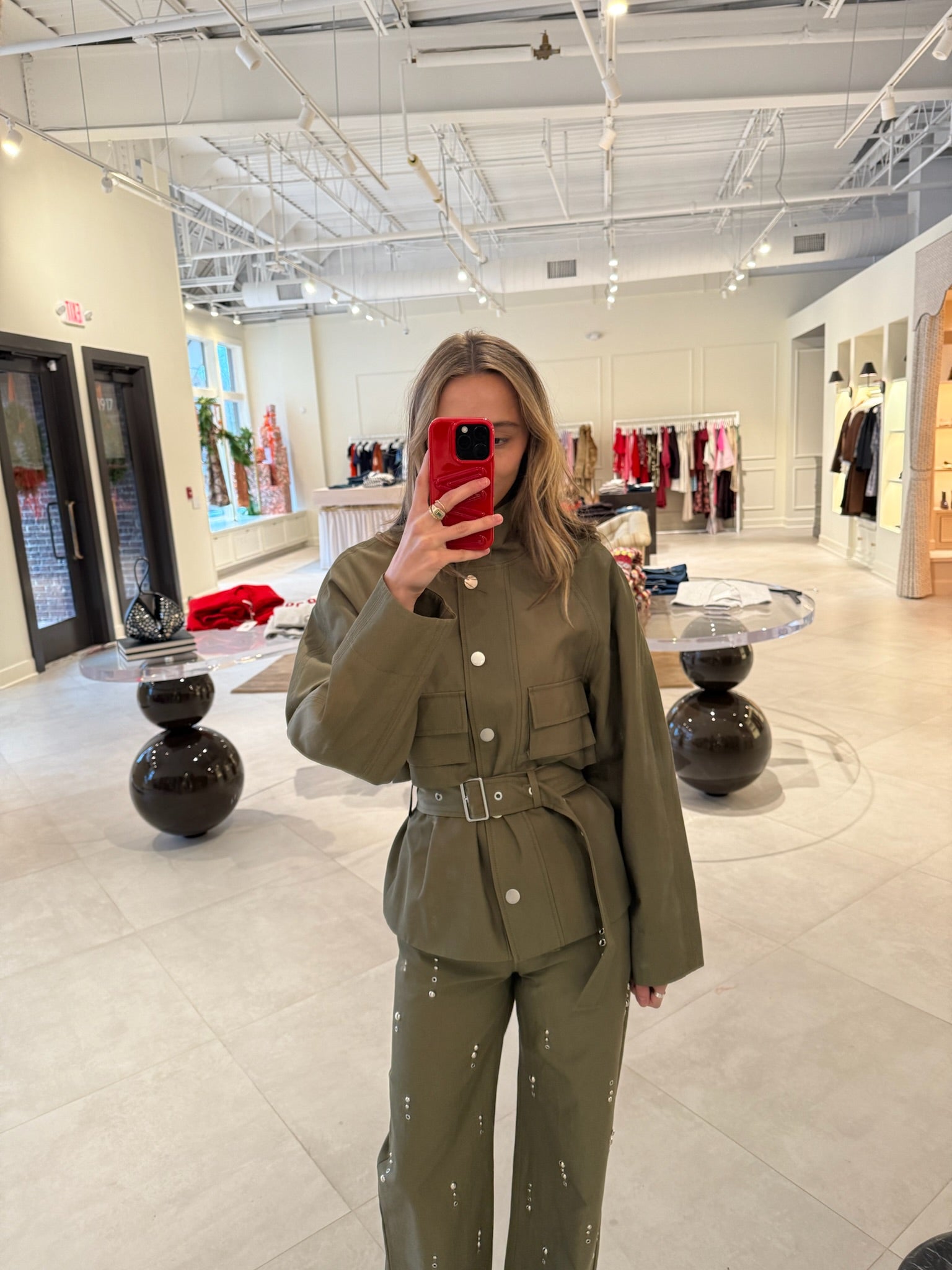 Belted Utility Coat