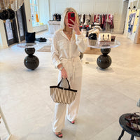 Brynn Drawstring Linen Trouser